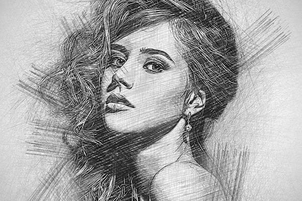 33+ Pencil Sketch Action Photoshop Templates – Free & Premium Realistic PSD, Ai, ABR, ATN, Vector, EPS, PNG, TIFF Formats Download